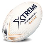 x-treme elite match rugby ball angle 1