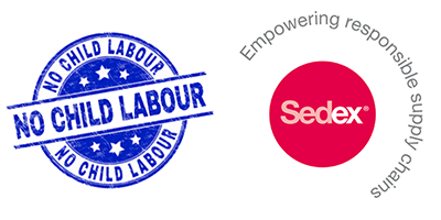 sedex no child labour logo